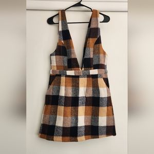 En saison buffalo plaid dress